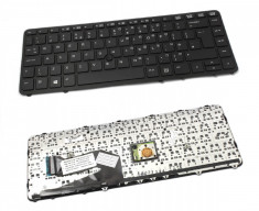 Tastatura laptop HP Zbook 15u G2 neagra cu rama foto