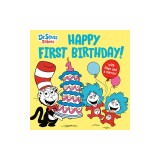 Happy First Birthday! with Dr. Seuss Babies: An Interactive Lift-The-Flap Board Book with a Mirror