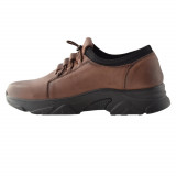 Pantofi damă, din piele naturală, Formazione, N3299-02-145, maro
