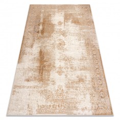 Covor L&acirc;nă NAIN Ornament, cadru, vintage 7699/51955 bej, 80x150 cm