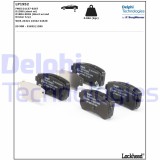 DELPHI LP1952 set placute frana,frana disc