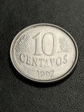 B 11 Moneda 10 Centavos 1997 Brazilia
