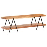 Cumpara ieftin Comoda TV, 160 x 40 x 50 cm, lemn masiv de acacia