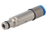 Pin tată Han-Modular&reg; cablu OD &Oslash;4mm 10bar drept alamă