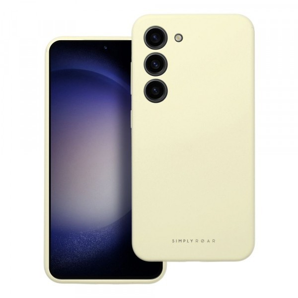 Husa pentru Samsung Galaxy A56 A566, Roar, Cloud Skin, Galbena