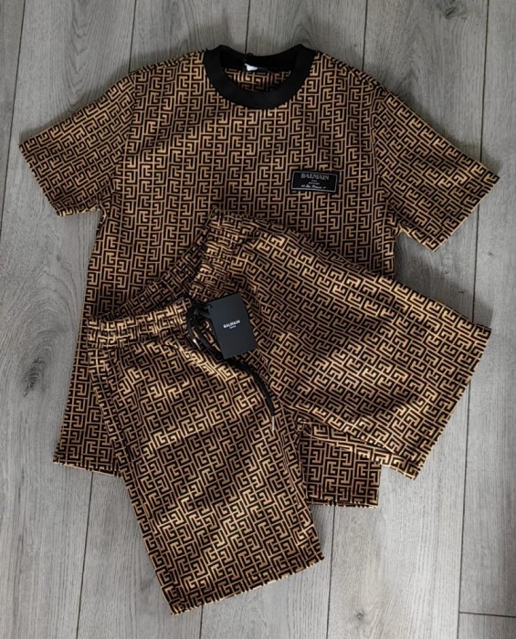 Compleu Barbati - Balmain - Verde - L - 100 % Bumbac