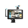 Monitor auto digital wireless 7 inch cu camera marsarier solara BSD ecran tactil camera magnetica DC12V-36V