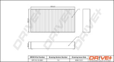 Dr!ve+ DP1110.12.0281 Filtru, aer habitaclu