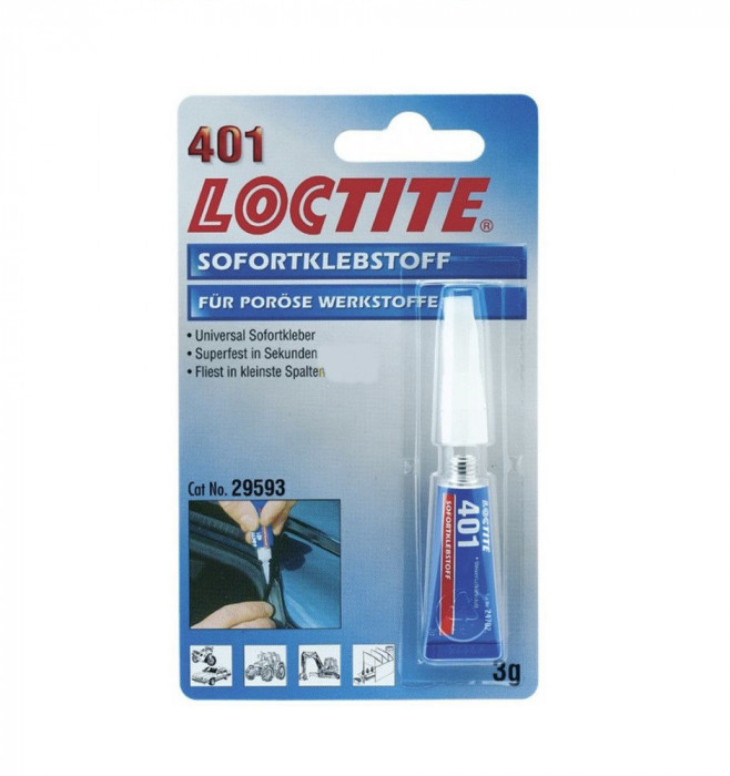 Adeziv Instant Loctite 401, 3gr