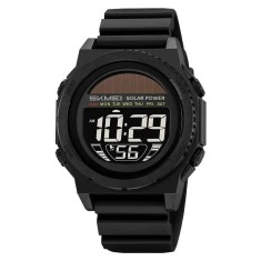 Ceas digital barbatesc SKMEI 2358 Solar, LED, sport, waterproof 5ATM foto