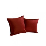 Set 2 huse pernute decorative din catifea cu fermoar, 50x70 cm, Madison, densitate 700 g/ml, Spice orange