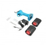 Foarfeca de gradina electrica 970W cu 2 acumulatori Li-ion 21V, diametru 0-30mm