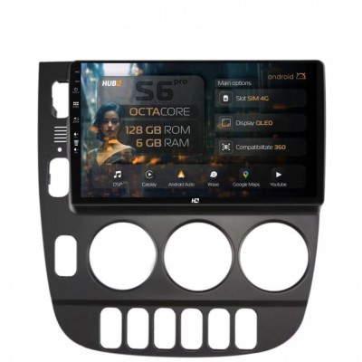 Navigatie Mercedes Benz ML W163 (1998-2005) 6GB RAM Android 13 Octacore Slot Sim 4G DSP GPS Wi-FI Carplay Android Auto USB Bluetooth Waze Touchscreen foto