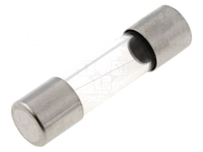 Siguranță ardere rapidă 40mA 250V 5x20mm alamă foto