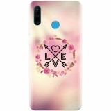 Husa silicon pentru Huawei P30 Lite, Love Arrow