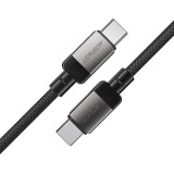 Cablu de date tip-c to tip-c, 60w, incarcare rapida, 1.2m - black, Acefast