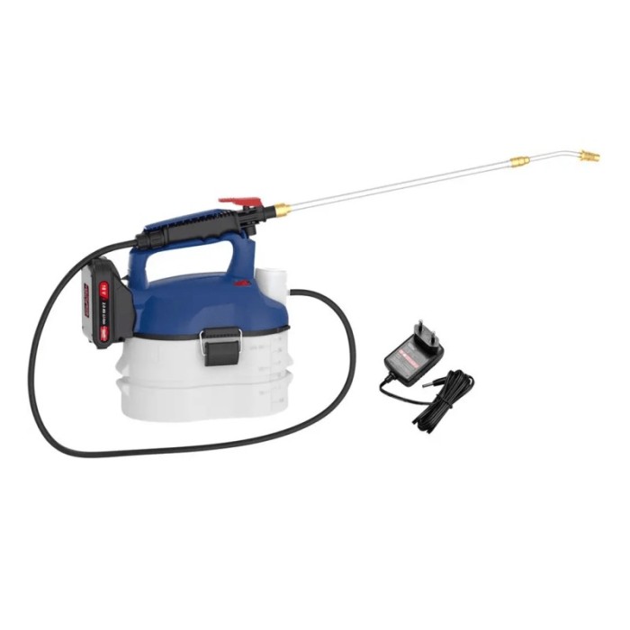 Pulverizator erbicid cu acumulator 18 V SG 18-201-05 Gude 58570, 3 l, 500 ml min
