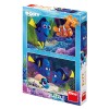 Puzzle 2 in 1 - Gasirea lui Dory (2 x 77 piese), Dino