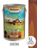 Cumpara ieftin Lazura lemn Bochemit Estetik Clasic 5L, castan, protectie UV