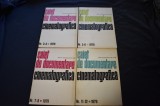 Caiet de documentare cinematografica patru caiete nr. 3/4, 5/6, 7/8 si 11/12 1979