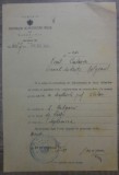 Act numire profesor titular/Directoratul de Instructiune Publica Basarabia, 1919