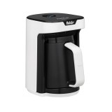 Aparat cafea turceasca Fakir Kaave, Luminasense Technology, 1-4 cesti, avertizare sonora, Alb
