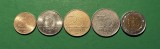 Lot monede Ungaria forint 2008 (5, 10, 20, 50 si 100 forint), Europa