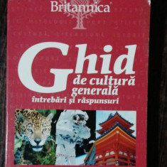 GHID DE CULTURA GENERALA INTREBARI SI RASPUNSURI