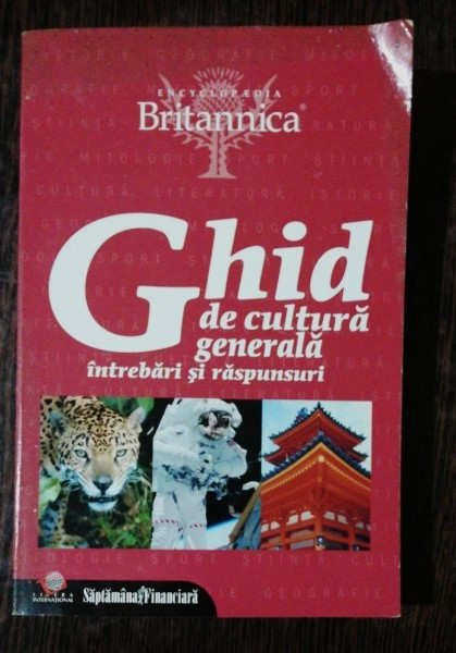 GHID DE CULTURA GENERALA INTREBARI SI RASPUNSURI