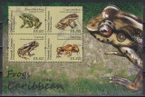Grenada Carriacou 2012 - Broaște din Caraibe, Bloc, MNH