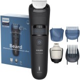 Aparat de tuns barba Philips BT5775/15, lame integral metalice cu autoascutire, 40 de setari lungime, colector de par, trimmer pentru detalii, trimmer