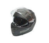 Casca moto integrala negru-mat cu viziera transparenta si ochelari de soare, marimea XL Arcane II
