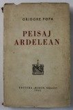 PEISAJ ARDELEAN de GRIGORE POPA , 1943 , DEDICATIE CATRE COSTIN MURGESCU *