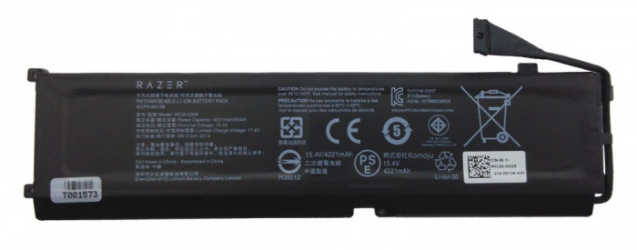 Baterie Laptop, Razer Blade 15 RZ09-0328, RZ09-0330, RC09-03304, RC09-03305, 4ICP5/46/108, an 2020, 15.4V, 4221mAh, 65Wh