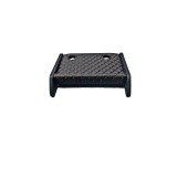 Masa de bord cu 2 suporti pentru pahare ,piele ecologica culoare Negru cusatura Rosie compatibila Volkswagen T5 2003-&gt; Automotive TrustedCars, Oem