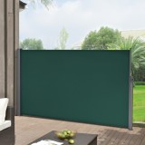 Paravan solar Canada lateral retractabil 160 x 300 cm verde inchis [pro.tec] HausGarden Leisure