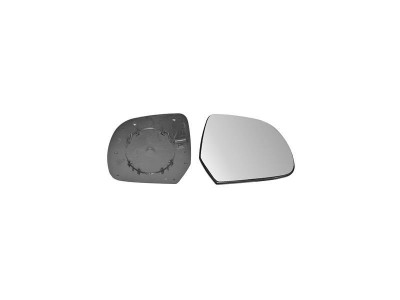 Geam oglinda exterioara cu suport fixare Nissan Micra (K12), 2009-11.2010, Micra (K13), 10.2010-09.2013, Micra (K13), 08.2013-, Stanga, geam convex; foto
