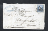 France 1866 Postal History Rare Front Cover 20 C NAPOLEON DB.244