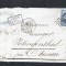 France 1866 Postal History Rare Front Cover 20 C NAPOLEON DB.244