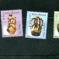 ROMANIA 2006 - CERAMICA ROMANEASCA-ULCIOARE DE NUNTA (II), MNH - LP 1717