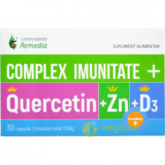 Complex Imunitate + Quercetin + ZN + D3 30cps