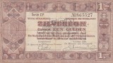 Bancnota Olanda / Tarile de Jos 1 Gulden 1938 - P61 VF ( vezi descriere )