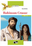 Robinson Crusoe + CD (Step 1 - A2) - Paperback brosat - Black Cat Cideb