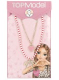 Topmodel Double Layer Necklace Leohearth Gold Pink White Red