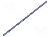 Burghiu metal &Oslash;3,1mm L106mm oţel HSS Alpen-MaykeStag
