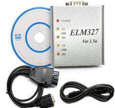 Diagnoza Auto ELM327 Can-Bus Metal Box / OBD2 / Universal / Compatibil Dacia foto