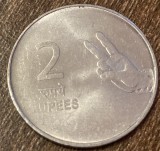 C50 - Moneda foarte veche - India - 2 rupees - 2009