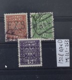 TS23 - Timbre serie Polonia - 1928 Mi261-263