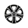 Set 4 Capace Roti 15 inchi (R15) Bis Gri-Negru, Compatibile Cu Jeep, Autohelix MSA