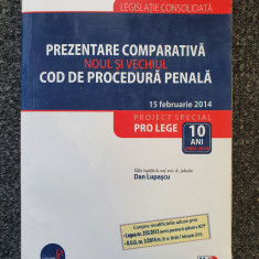 PREZENTARE COMPARATIVA. NOUL SI VECHIUL COD DE PROCEDURA PENALA